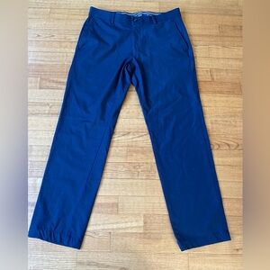 Michael Kors Performance Blue Chinos Golf Pants Men’s 32 x 28 Stretch Slim ankle